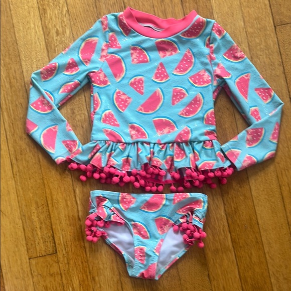 Nicole Miller Other - Watermelon Print Kids Swim Set